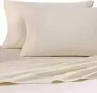 Wamsutta 500 Thread-Count Pimacott Sheet Set (Ivory, Queen)