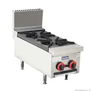 GasMax Gas Cook Top 2 Burner With Flame Failure- - Commercial Gas Cooktops (RB-2E)