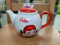 在飛比找Yahoo!奇摩拍賣優惠-日本不二家 MILKY 牛奶糖妹妹 PEKO 陶瓷 茶壺