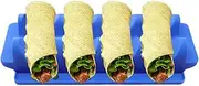 [mercenary] Taco Stand Silicone | Taco Shell Baking Rack | W Shape Baking Rack Microwave and Dishwasher Safe Rack for Kebab Rolls