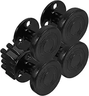 PERSELOSO 4pcs Adjustable Headboard Stoppers Bed Frame Wall Stabilizers for and Easy Installation Prevents Movement Reduces Noise Protects Walls
