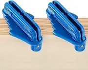 (2, Blue) - Centre Scriber Line Scriber Woodworking Marking Offset Marking Tool Marking Centre Finder Tool Wood Scribe Marking Gauge Fits Standard Wooden Pencils (2, Blue)