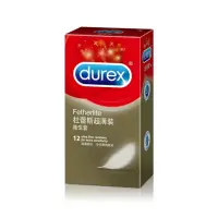 在飛比找momo購物網優惠-【Durex杜蕾斯】超薄裝保險套12入/盒(情趣職人)