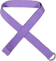 GANAZONO Comfortable Yoga Stretch Strap Fitness Yoga Belt D-shape Buckle for Flexibility Muscle