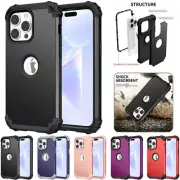 For iPhone 16e 16 15 14 13 12 11 Pro Max XR 8 7 Case Shockproof Heavy Duty Cover