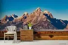 3D Savanna Mountain Wallpaper Wall Mural Removable Self-adhesive 419