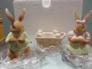 Partylite Baby Bertie & Bea Votive Holder P7329 NIB