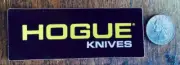 Hogue Inc. Knife STICKER / DECAL - for Knives Collector Hunter Hunting Camping