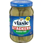 Stackers Kosher Dill Pickles, Keto Friendly, 16 FL OZ, Free Shipping