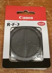 New Canon RF3 Camera Body Cover Cap EOS Accessory Japan Black 2.5 in