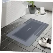 Super Absorbent Quick Dry Bath Mat, Non Slip Bathroom Mat Quick Dry, Easy to