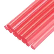 Mini Hot Glue Sticks for Glue Gun 4-inch x 0.28-inch Hot Red 12Pcs