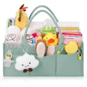 Large Diaper Caddy Organizer, Baby Organizers and Storage for Newborn Essenti...