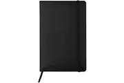 Balmain Bound Notebook (A5 Size) (Solid Black) (21 x 14.2 x 1.7cm)