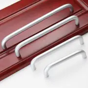 Aluminium Kitchen Cabinet Handles Drawer Bar Handle Pull 96mm 128mm 160mm 192mm