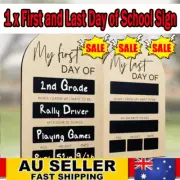 School logo, my first day of school photo board, back to school chalk board IH