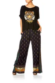 PANTS WITH SIDE SPLIT BLISS OF BOHEMIA