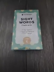 Grade K - Sight Word Flashcards 100+ Words - Think Tank Scholar - New Sealed C2