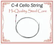 New Paititi C Ball End Cello String 4/4 Full Size Cello German Made Steel Core