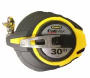 Stanley FatMax TAPE MEASURE 30m w/ 5-to-1 Gear Drive True Zero End Hook