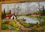 Printed needlepoint Tapestry Gobelin Diamant 80x130 Cm Canvas Only a2020