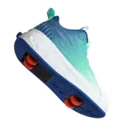 Kids Roller Skate Shoes Retractable Wheels Four-Wheel Walking Skates - Blue -...