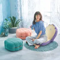 在飛比找蝦皮購物優惠-✅日本迪士尼·預購- 小美人魚 貝殼造型 低反發 摺疊椅  