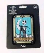 Nightmare Before Christmas Jack Patch, Iron On/Sew On New Bioworld Authentic