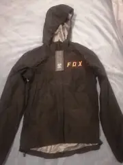 Brand New Fox Ranger 2.5l MTB Waterproof Jacket black/org small