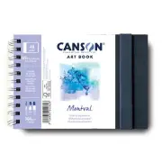 Art Book Watercolor Paper Notebook 8.3x5.8 inches White