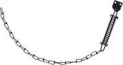 1 Set of Security Door Chain: Anti-Theft Wind Proof Door Closer Chain Storm Damage Mitigation for Home Security