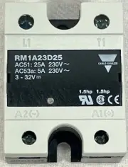 Carlo Gavazzi SSR 25 amp, 230/240 volts, 3-32 signal RM1A23D25