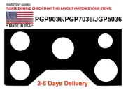 GE Stove Protectors,Gas Cooktop Protectors,Cover,Whole piece design,Washable,36