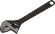 DURATOOL - 10" (250mm) Adjustable Spanner, Black