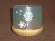 Partylite Springtime Blossoms Large Tealight Holder -- NIB