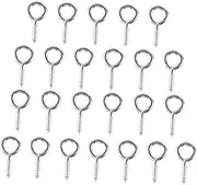 Sheep Eye Screw Hook 50PCS Nails Set for Doors Windows Easy Install Alloy Corrosion-
