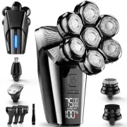 Head Shavers for Bald Men, Detachable Head Shaver Dry/Wet Bald Head Shaving f...