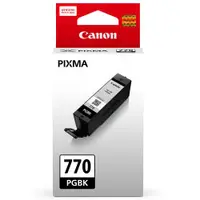 在飛比找ETMall東森購物網優惠-Canon PGI-770XL-BK 原廠黑色高容量墨水匣