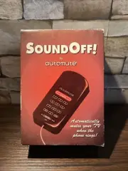 Vintage SoundOff Device By Automute Automatically Mutes TV When Phone Rings