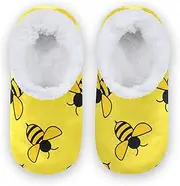 [Caihoyu] Kids Girls Boys Closed Back House Slippers Coral Fleece Anti-Slip Rubber Sole House Shoes Indoor Outdoor Winter Bedroom