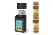 Portable Mini Cup Grain Moisture Meter for Coffee, Cocoa, Rice, Wheat 25 Kinds Grains Moisture Tester with 250 Data Storage, Digital Meter Readout