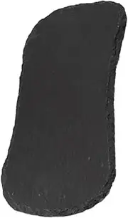 HOLIDYOYO 1pc Dinner Plate Grazing Board Platter Lunch Ups Board Serving Plate Serve Party Trays and Platters Charcuterie Fruits Buffet Natural Serving Platters for Parties Rock Black