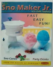 Vintage Back to Basics S500 Hawaiice Electric Snow Maker OPEN BOX