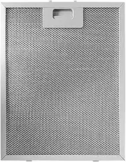 JISADER Range Hood Filter Kitchen Filter Metal Reusable Sturdy Replacement Aluminum Mesh for Apartment Restaurant Home, 22.2 cmx19 cmx0.9 cm