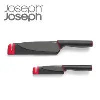 在飛比找momo購物網優惠-【Joseph Joseph】好磨刀不鏽鋼刀具兩件組(附陶瓷