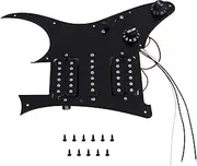 Aswalling Guitar Pickup Wired Flat Pickguard Pickup Electric Guitar Pickup