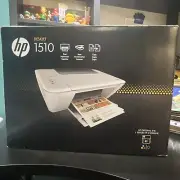 HP DeskJet 1510 All-In-One Printer Scanner Copier B2L56A With Ink NEW SEALED NOS