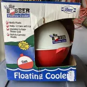 THE BIG BOBBER Floating Cooler for Beer Soda Fishing/Boat/Canoe/Pool NIB