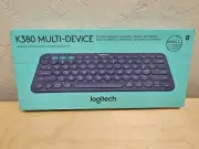 Logitech K380 Multi Device Bluetooth Minimalist Keyboard Lightweight Blue
