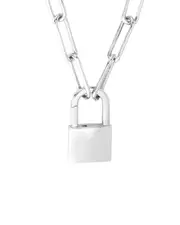 Italian Silver Pendant Necklace